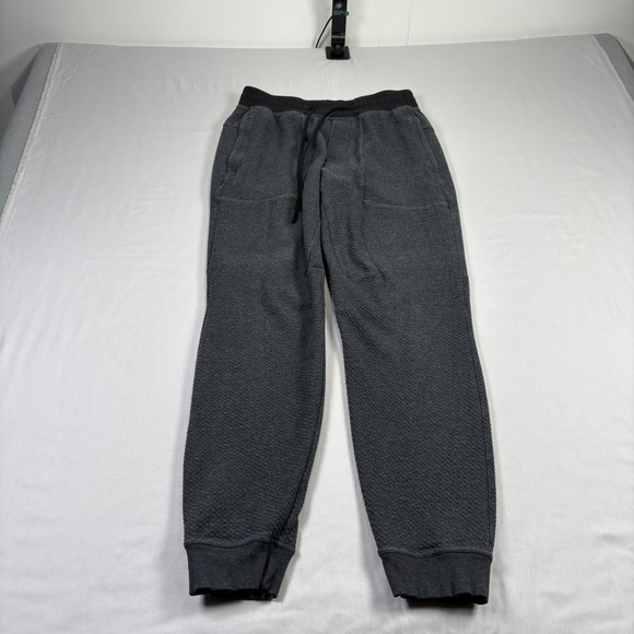Lululemon At Ease Jogger Pants Mens Small Gray Athleisure Stretch Lounge - Picture 1 of 9